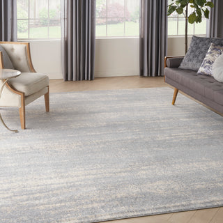 The Rug Corner Nourison Home Nourison Essentials NRE03 GRYBG Area Rugs  