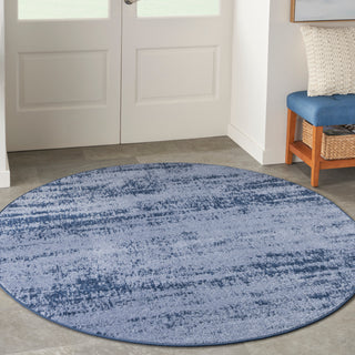 The Rug Corner Nourison Home Nourison Essentials NRE03 DENIM Area Rugs  