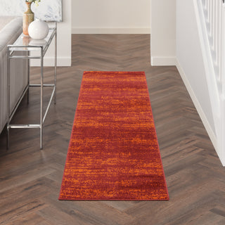 The Rug Corner Nourison Home Nourison Essentials NRE03 RED Area Rugs  