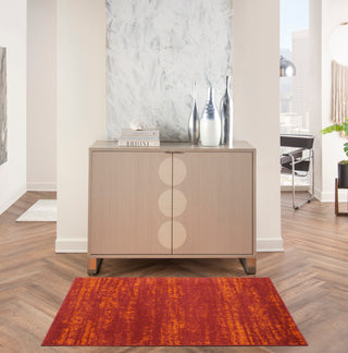 The Rug Corner Nourison Home Nourison Essentials NRE03 RED Area Rugs  