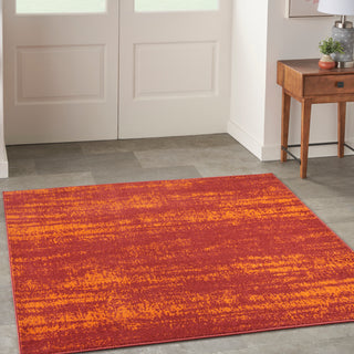 The Rug Corner Nourison Home Nourison Essentials NRE03 RED Area Rugs  