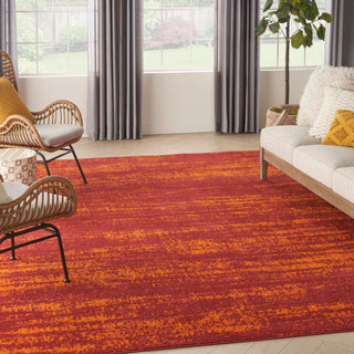 The Rug Corner Nourison Home Nourison Essentials NRE03 RED Area Rugs  
