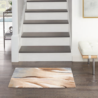 The Rug Corner Nourison Home Nourison Home - Prismatic Sand Area Rug PRS35  