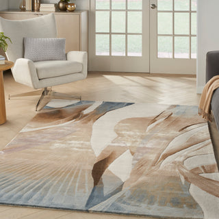 The Rug Corner Nourison Home Nourison Home - Prismatic Sand Area Rug PRS35  