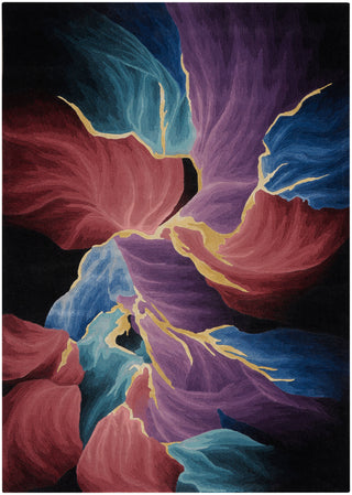 Nourison Home - Prismatic Black Area Rug PRS34