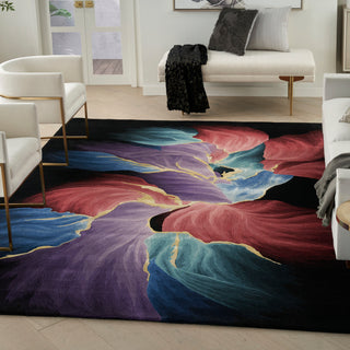Nourison Home - Prismatic Black Area Rug PRS34