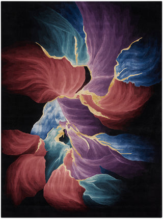 Nourison Home - Prismatic Black Area Rug PRS34