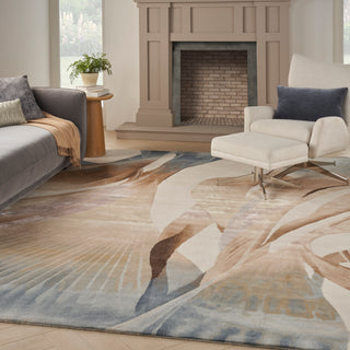 The Rug Corner Nourison Home Nourison Home - Prismatic Sand Area Rug PRS35  