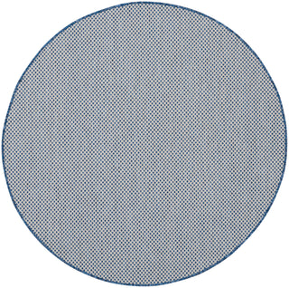 The Rug Corner Nourison Home Courtyard COU01 IVBLU Area Rugs  