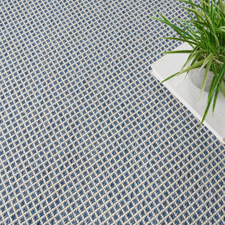 The Rug Corner Nourison Home Courtyard COU01 IVBLU Area Rugs  