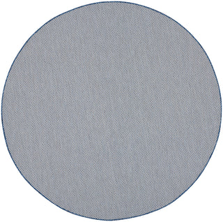 The Rug Corner Nourison Home Courtyard COU01 IVBLU Area Rugs  