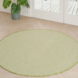 The Rug Corner Nourison Home Nourison Home - Courtyard Ivory/Green Area Rug COU01  