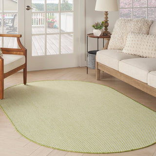 The Rug Corner Nourison Home Nourison Home - Courtyard Ivory/Green Area Rug COU01  
