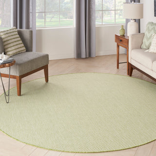 The Rug Corner Nourison Home Nourison Home - Courtyard Ivory/Green Area Rug COU01  