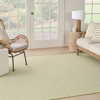 The Rug Corner Nourison Home Nourison Home - Courtyard Ivory/Green Area Rug COU01  