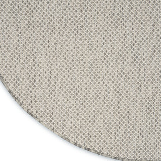 The Rug Corner Nourison Home Nourison Home - Courtyard Ivory/Silver Area Rug COU01  