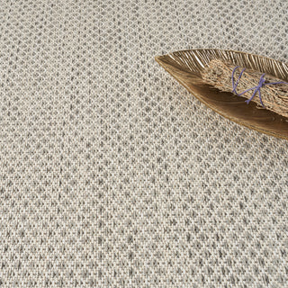 The Rug Corner Nourison Home Nourison Home - Courtyard Ivory/Silver Area Rug COU01  