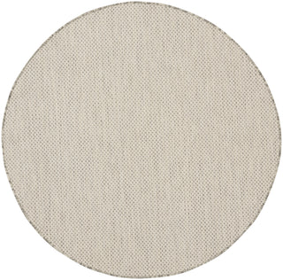 The Rug Corner Nourison Home Nourison Home - Courtyard Ivory/Silver Area Rug COU01  