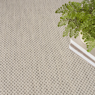The Rug Corner Nourison Home Nourison Home - Courtyard Ivory/Silver Area Rug COU01  
