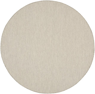 The Rug Corner Nourison Home Nourison Home - Courtyard Ivory/Silver Area Rug COU01  