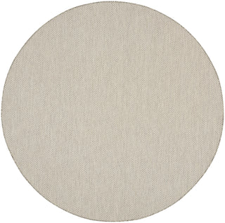 The Rug Corner Nourison Home Nourison Home - Courtyard Ivory/Silver Area Rug COU01  
