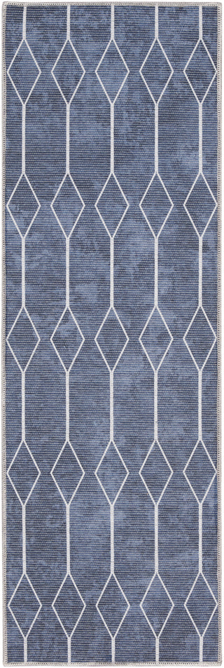 The Rug Corner Nourison Home New Concept Washables SR107 NAVY Area Rugs  