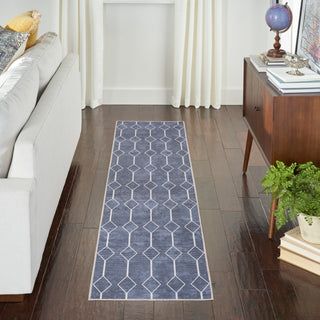 The Rug Corner Nourison Home New Concept Washables SR107 NAVY Area Rugs  