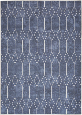 The Rug Corner Nourison Home New Concept Washables SR107 NAVY Area Rugs  