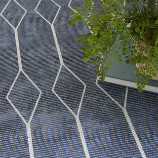 The Rug Corner Nourison Home New Concept Washables SR107 NAVY Area Rugs  