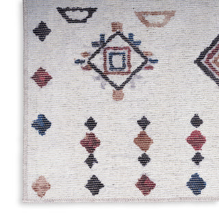 Nourison Home - New Concept Washables Ivory/Multi-Color Area Rug SR108