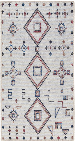 Nourison Home - New Concept Washables Ivory/Multi-Color Area Rug SR108
