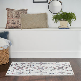 Nourison Home - New Concept Washables Ivory/Multi-Color Area Rug SR108