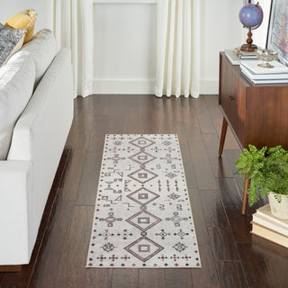 Nourison Home - New Concept Washables Ivory/Multi-Color Area Rug SR108