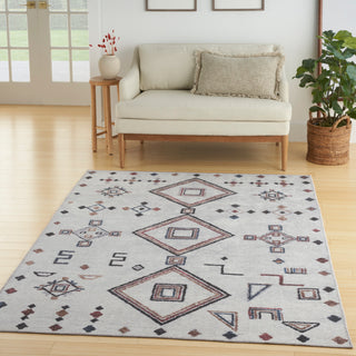 Nourison Home - New Concept Washables Ivory/Multi-Color Area Rug SR108