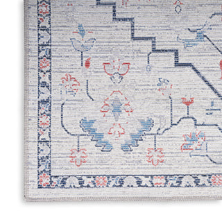 The Rug Corner Nourison Home New Concept Washables SR110 IVBLU Area Rugs  