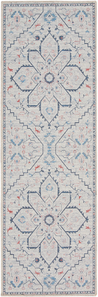 The Rug Corner Nourison Home New Concept Washables SR110 IVBLU Area Rugs  