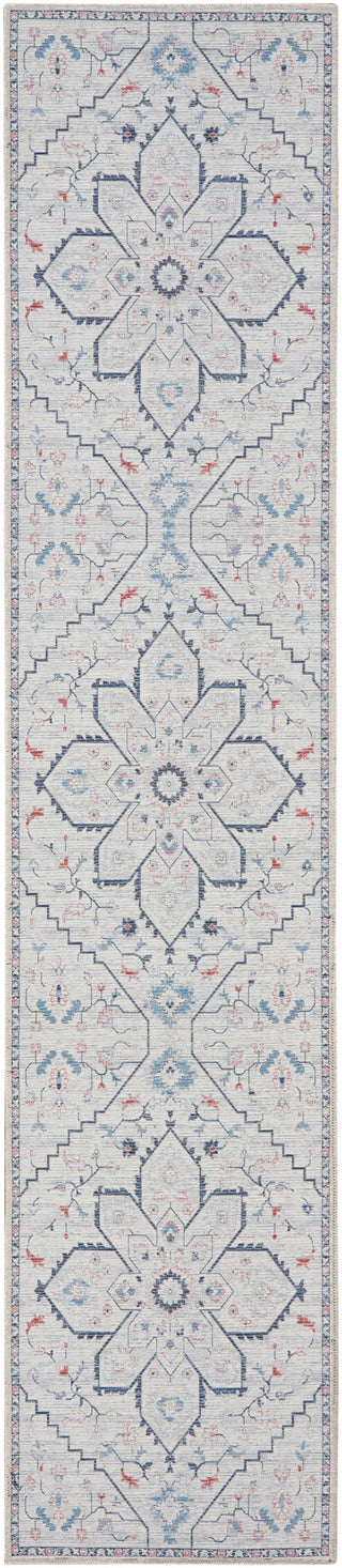 The Rug Corner Nourison Home New Concept Washables SR110 IVBLU Area Rugs  