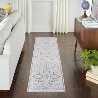 The Rug Corner Nourison Home New Concept Washables SR110 IVBLU Area Rugs  