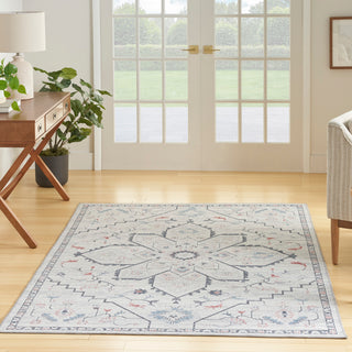 The Rug Corner Nourison Home New Concept Washables SR110 IVBLU Area Rugs  