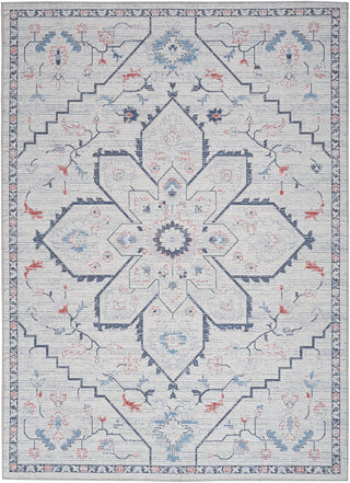 The Rug Corner Nourison Home New Concept Washables SR110 IVBLU Area Rugs  