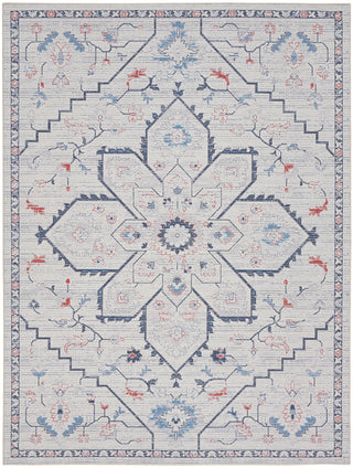 The Rug Corner Nourison Home New Concept Washables SR110 IVBLU Area Rugs  