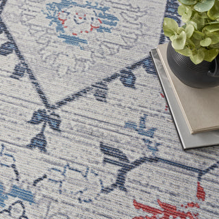 The Rug Corner Nourison Home New Concept Washables SR110 IVBLU Area Rugs  