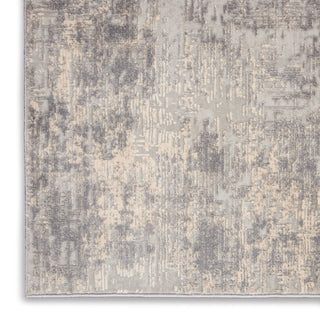 Rustic Textures RUS01 IVSIL Area Rugs