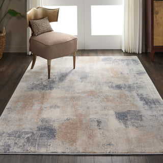 The Rug Corner Nourison Home Rustic Textures RUS02 BGEGY Area Rugs  