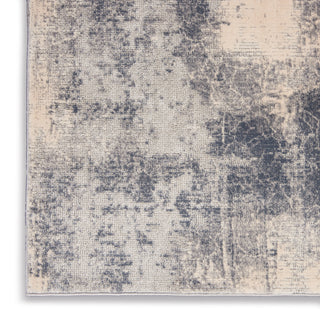 Nourison Home - Rustic Textures Blue/Ivory Area Rug Rust02