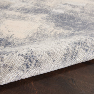 Nourison Home - Rustic Textures Blue/Ivory Area Rug Rust02