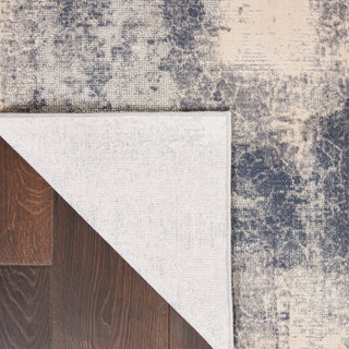 Nourison Home - Rustic Textures Blue/Ivory Area Rug Rust02
