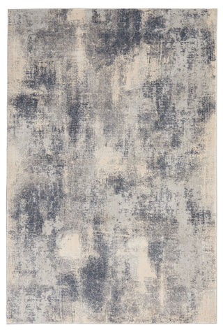 Nourison Home - Rustic Textures Blue/Ivory Area Rug Rust02