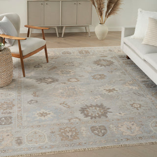 Nourison Home - Aldora Silver/Blue Area Rug ALD15