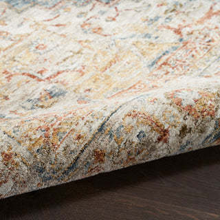 The Rug Corner Nourison Home Sahar SHR06 IVBLU Area Rugs  